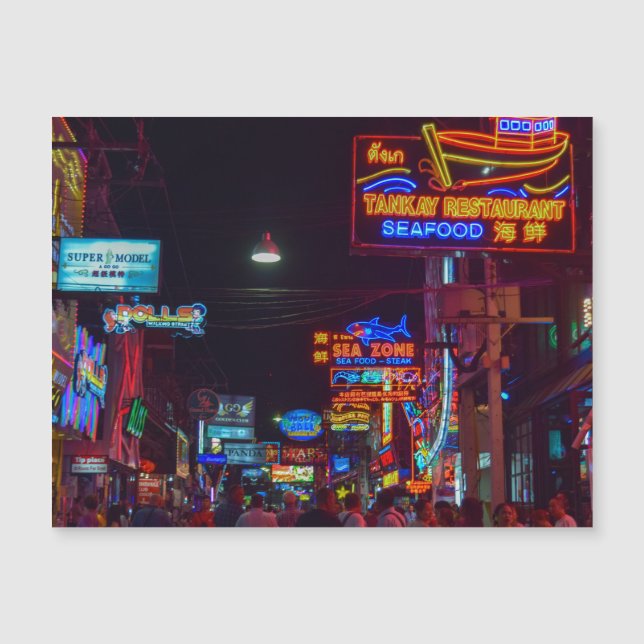 Pattaya of Thailand Magnetic Card (Framsida)