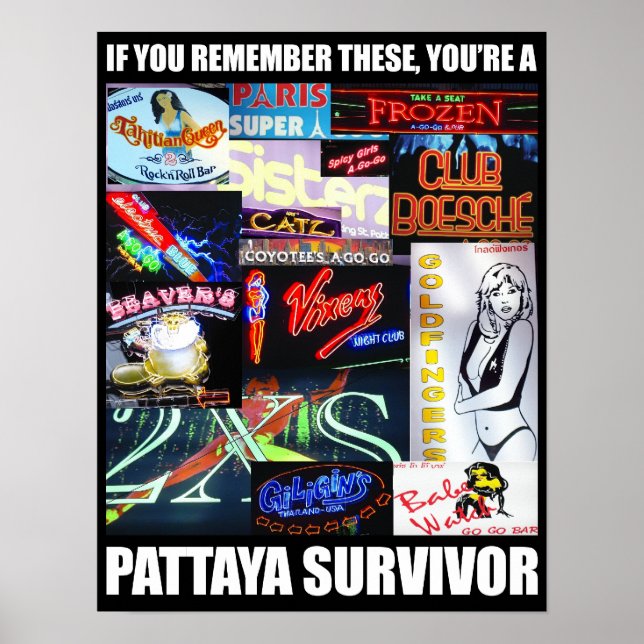 Pattaya Survivor Poster (Framsidan)