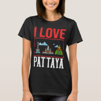 Pattaya Thailand City Skyline Karta Travel
