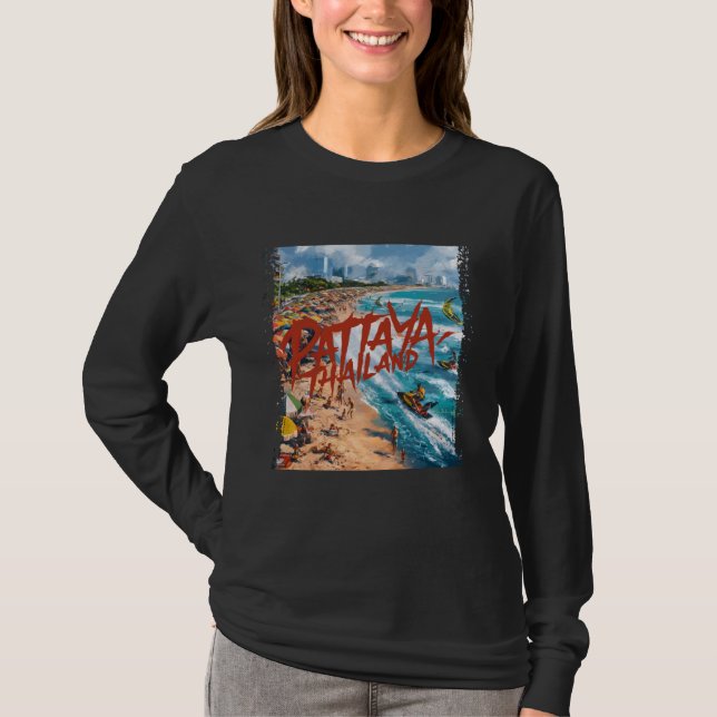 Pattaya, Thailand T Shirt (Framsida)