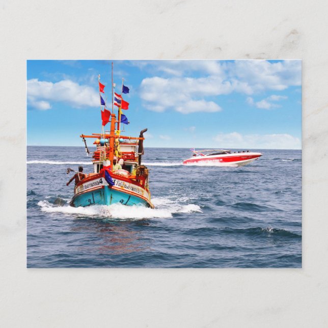 Pattaya - Thailand Vykort (Framsida)