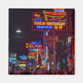 Pattaya Walking Street i Thailand Magnet