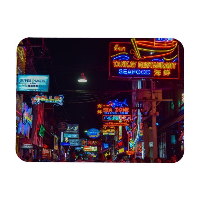 Pattaya Walking Street Magnet (Horisontell)