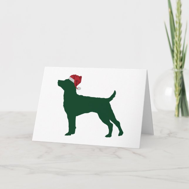 Patterdale Terrier Helgkort (Framsida)