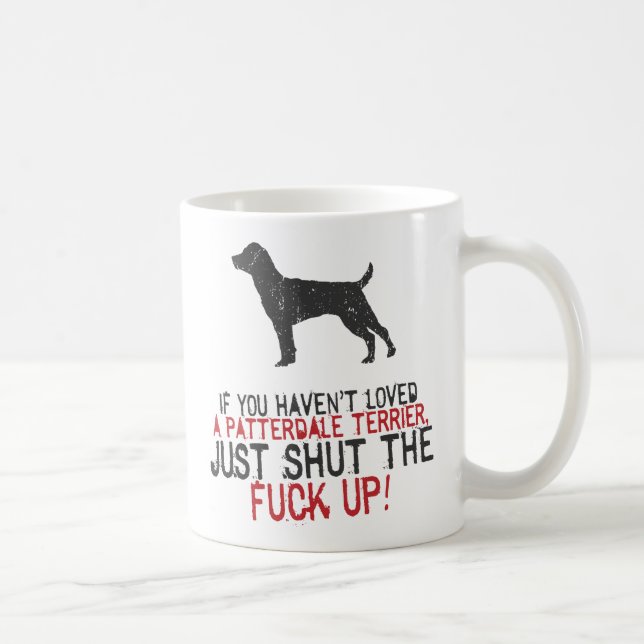 Patterdale Terrier Kaffemugg (Höger)