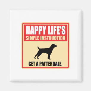 Patterdale Terrier Magnet