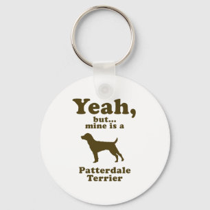 Patterdale Terrier Nyckelring