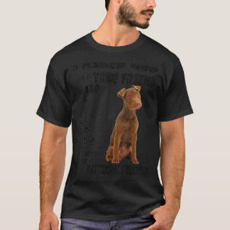 Patterdale Terrier Quote Mamma Pappa Skriv ut arbe T Shirt