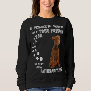 Patterdale Terrier som ska skriva ut Mamma Pappa T Shirt