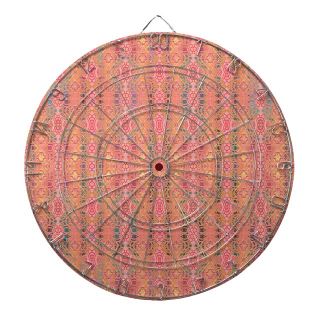 pattern abstract pink darttavla (Framsidan)