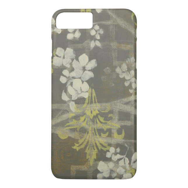 Pattern Blommar Gren I Case-Mate iPhone Skal (Baksida)