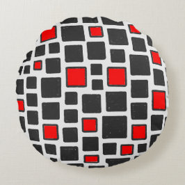 Pattern desing rund kudde