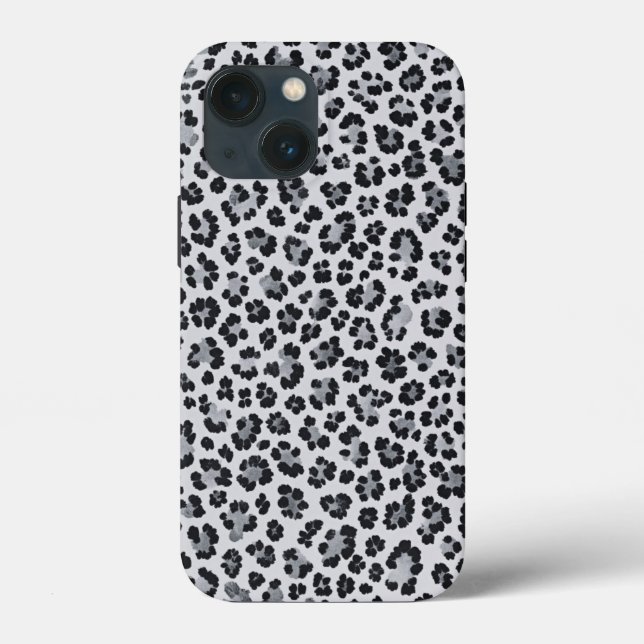 Pattern Leopard Print Gray (Baksida)