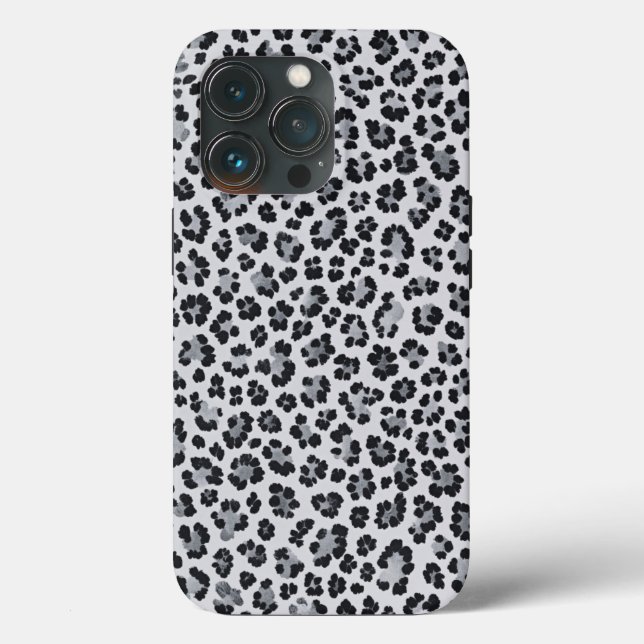 Pattern Leopard Print Gray (Baksida )