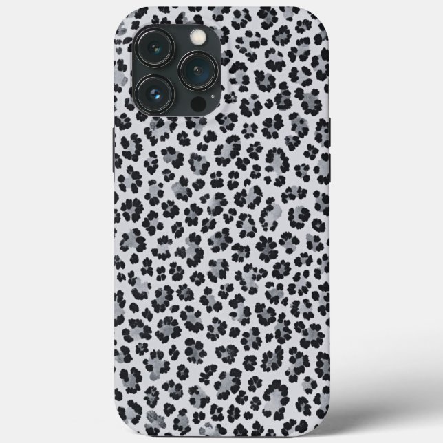 Pattern Leopard Print Gray (Baksida)