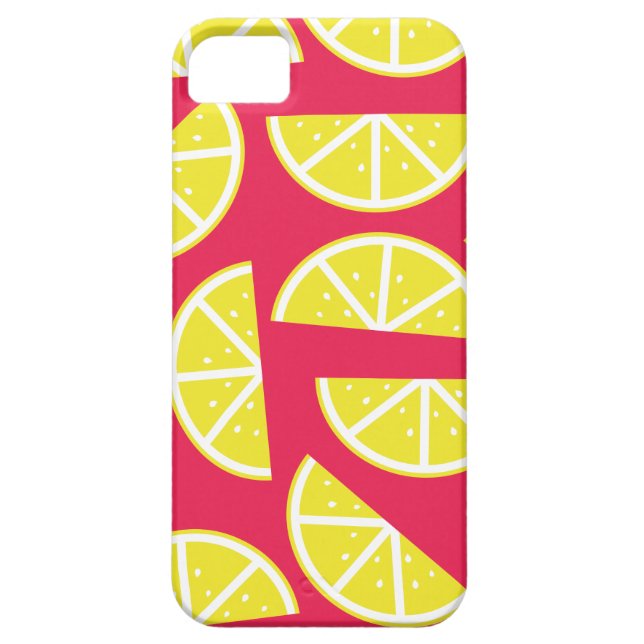 pattern of lemon Case-Mate iPhone skal (Baksidan)