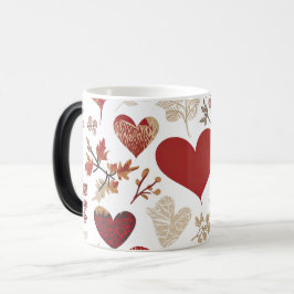 pattern valentines day magisk mugg
