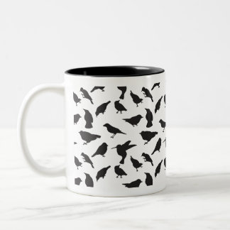 Patterned Bird Mugg