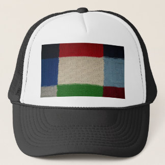 Patterned Fabric Truckerkeps