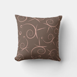 Patterned home decor cushion kudde