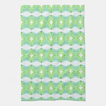 Patterned Kitchen Tea Towel