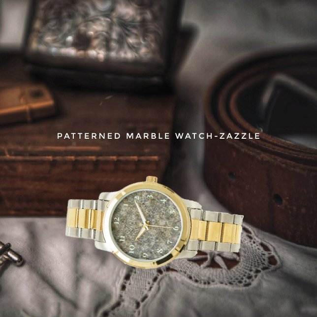 Patterned Marble Armbandsur (Skapare uppladdad)