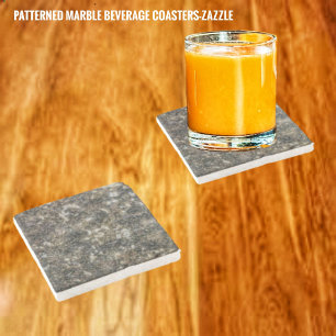 Patterned Marble Stenunderlägg
