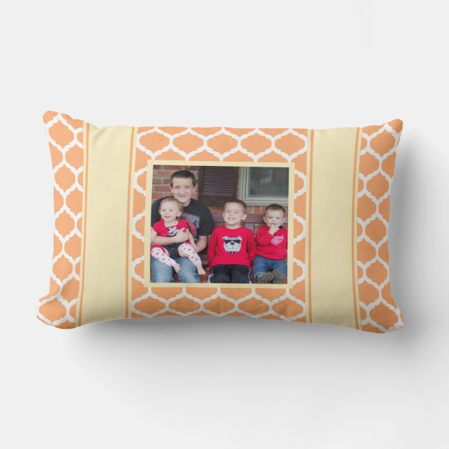 Patterned Photo Pillow Lumbarkudde (Framsida)