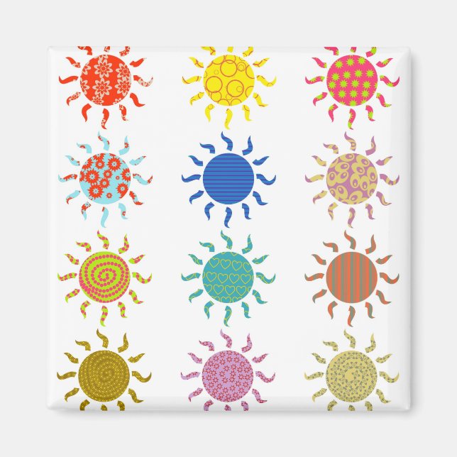 Patterned Sol Magnet (Framsidan)
