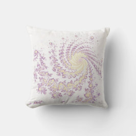 Patterned Swirl White Ivory Kudde