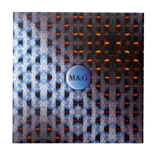 Patternerad Kakelplatta