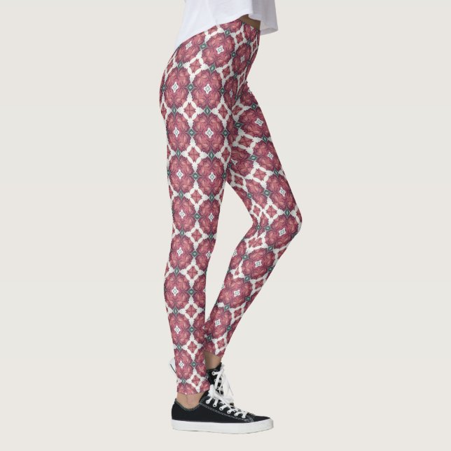 Patternerad Leggings (Höger)