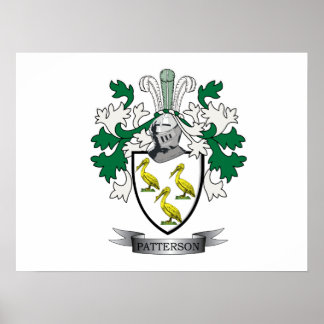 Patterson Family Crest Jackar om Arm Poster