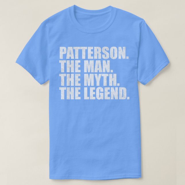 Patterson Family namn Patterson efternamn T Shirt (Design framsida)