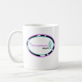 PATTI SERRANO PODCAST CUP KAFFEMUGG