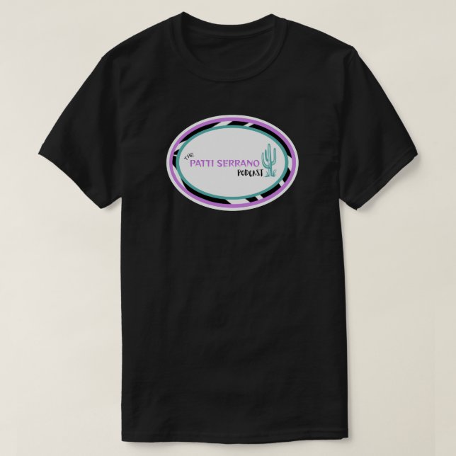 PATTI SERRANO-PODCAST T-SHIRT (Design framsida)
