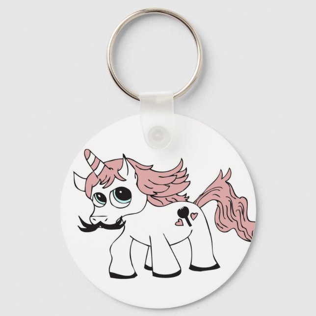 PattiCorn Keychain Nyckelring (Framsida)