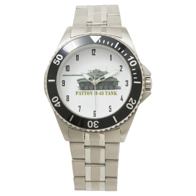 PATTON M-48 TANK ARMBANDSUR (Framsida)