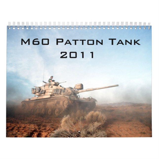 Patton Tank Calendar Kalender (Omslag)