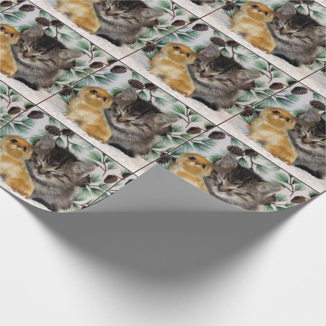 Pattons fredliga julklapp presentpapper (Hörn)