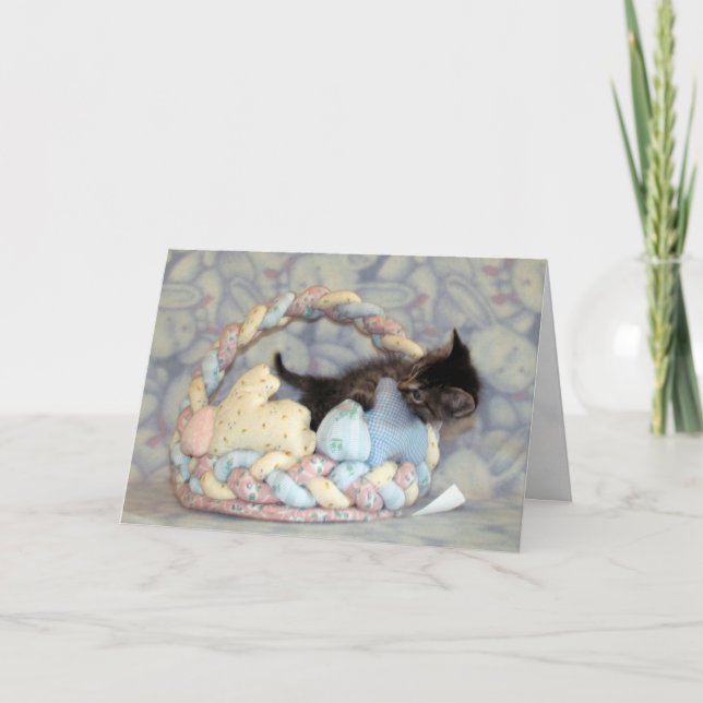 Patton's Påsk Basket Card Helgkort (Framsida)