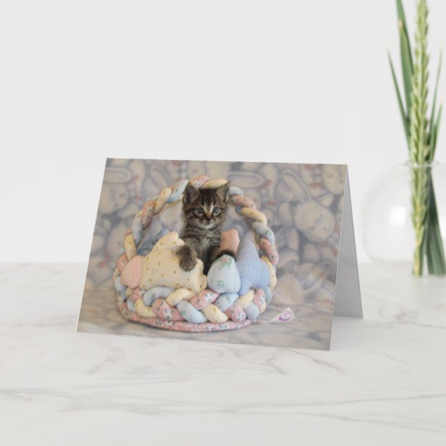 Patton's Påsk Basket Card Helgkort (Framsida)