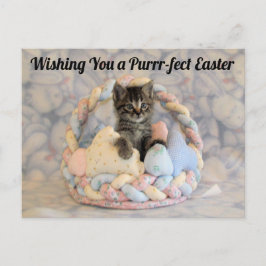 Pattons Påsk Basket - vykort