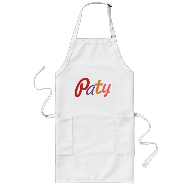 Patty apron långt förkläde (Framsidan)