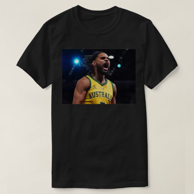 Patty Mills Boomers Essential T Shirt (Design framsida)