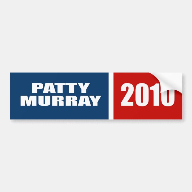 PATTY MURRAY FÖR SENAT BILDEKAL (Framsidan)