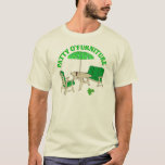 Patty O'FurnMöbler T Shirt<br><div class="desc">Sätt dig och njut av Saint patrick-dagen på lite Patty O'FurnMöbler.</div>
