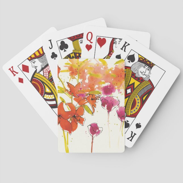 Pattys plommon spelkort (Baksidan)