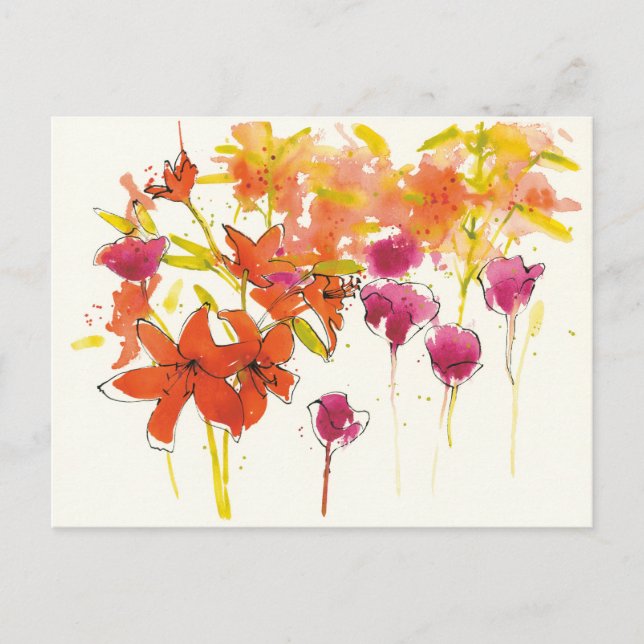 Pattys plommon vykort (Framsida)