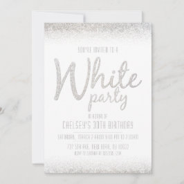 Påtvingande, inbjudningar till Glitter White Party